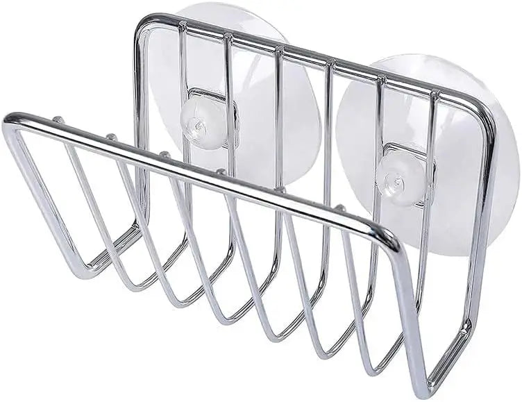 Ovelle Sink Sponge Caddy | Stainless Steel Wall-Mounted Holder